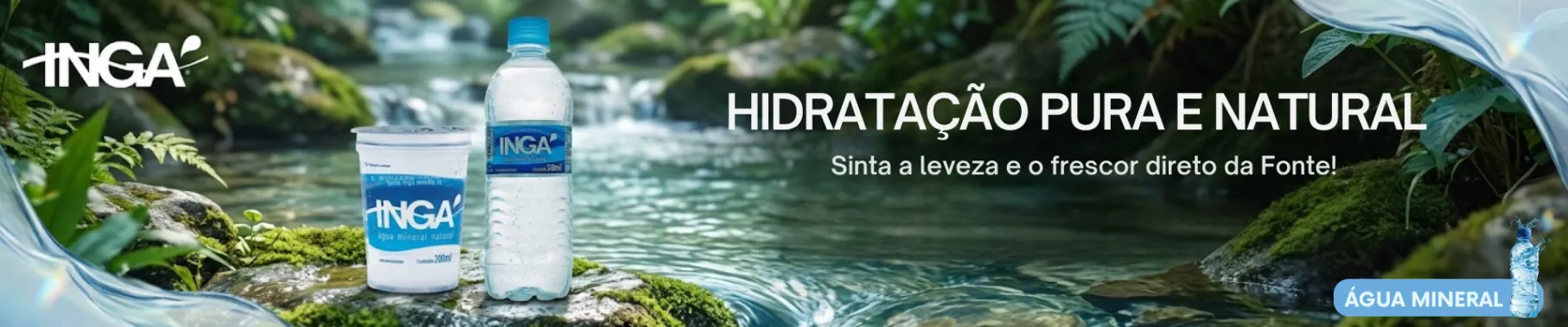 Distribuição de àgua Mineral