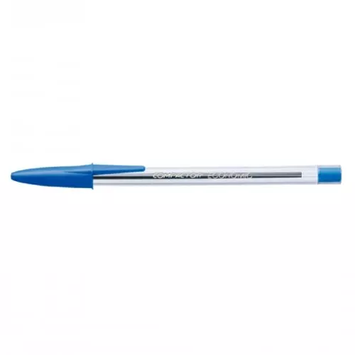 Caneta esferográfica azul Compactor