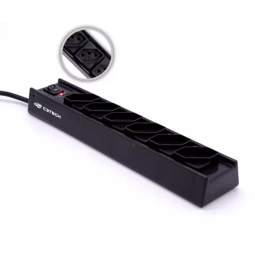 Filtro de linha bivolt 6 saídas